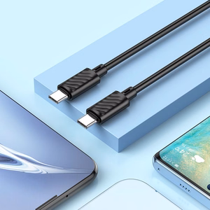 Kaabel USB C to USB C Hoco 3A 60W 2 m X88 must