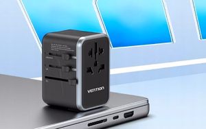 Vention FJFB0 GaN 2xUSB-C 2xUSB-A Universal Travel Adapter 65W (must)