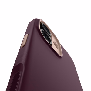 Spigen Nano Pop Mag MagSafe ümbris jaoks iPhone 17 - burgundia