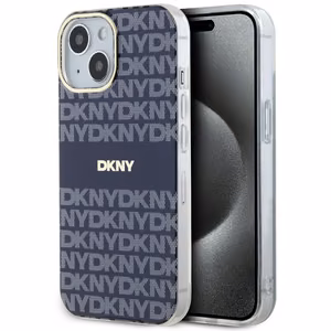 DKNY IML Mono & Stripe MagSafe ümbris jaoks iPhone 15 / 14 / 13 - sinine
