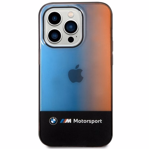 BMW Half Tricolor Ümbris jaoks iPhone 14 Pro Max 6.7" - must