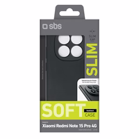 SBS Instinct ümbris Xiaomi Redmi Note 15 Pro 4G jaoks - must