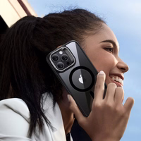 ESR Classic Hybrid Kickstand Halolock MagSafe Ümbris Set + Karastatud klaas jaoks iPhone 16 Pro - Clear