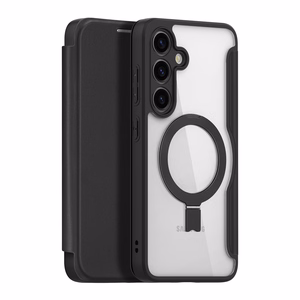 Dux Ducis Skin X Pro ümbris with magnetic ring / stand jaoks Samsung S24 - must