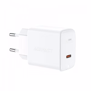 Laadija Acefast A21 valge (USB-C / 30W)