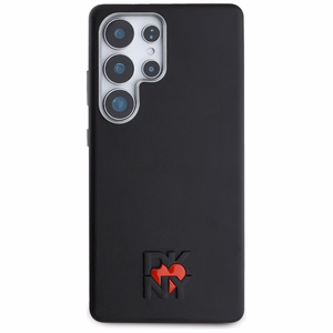 DKNY Leather Heart of NY Ümbris jaoks Samsung Galaxy S25 Ultra - Must