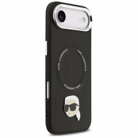 KARL LAGERFELD ümbris jaoks IPHONE 17 Air compatible with MagSafe KLHMP17MPSMLRKLK (PU Karl Pin) must