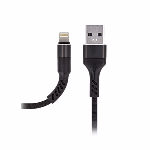 Maxlife MXUC-01 kaabel USB - Lightning 1,0 m 2A must nailon