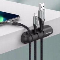 Vention 5 pordiga kaabliorganisaator, 2 tk, must