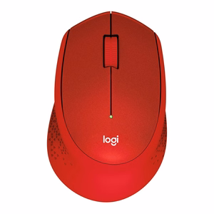 Logitech M330 Silent Plus juhtmevaba hiir punane