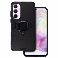 Ring Armor Ümbris jaoks Samsung Galaxy A35 Must