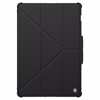 Nillkin Bumper Leather Ümbris Pro ümbris jaoks Samsung Galaxy Tab S9+ - must