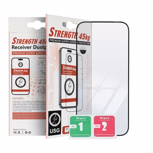 Tempered Glass ULTRA STRONG 45kg for IPHONE 17 PRO MAX / 18 PRO MAX