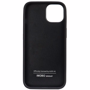 Audi Genuine Leather iPhone 14 6.1" must/must hardcase AU-TPUPPCIP14-Q8/D1-BK