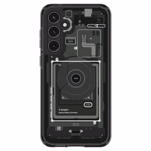 Spigen Ultra Hybrid Ümbris jaoks Samsung Galaxy S23 FE - Dark hall (Zero One Pattern)