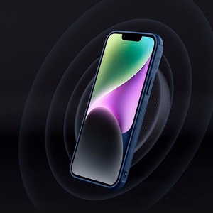 Nillkin Textured S ümbris iPhone 14 Plus'ile, soomustatud kate koos kaamerakattega, sinine