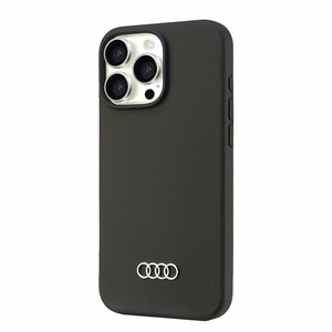Audi Silicone Ümbris iPhone 16 Pro Max 6.9" must/must hardcase AU-LSRIP16PM-Q3/D1-BK