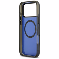 BMW M IML Metal Buttons & Logo MagSafe Ümbris jaoks iPhone 17 Pro Max - sinine