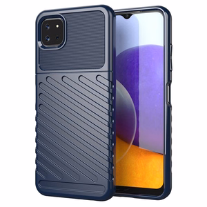 Thunder Case Paindlik ja vastupidav TPU ümbris Samsung Galaxy A22 5G sinine
