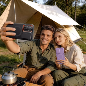Tech-Protect Kevlar Aura MagSafe ümbris Samsung Galaxy A57 jaoks, lilla