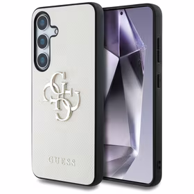 GUESS ümbris jaoks SAMSUNG S25 GUHCS25SPGT4MBE (PU Grained Big 4G and Classic Logo) beige