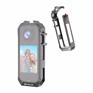 Puluz metallist kaitsümbris Insta 360 X4 Air jaoks hall