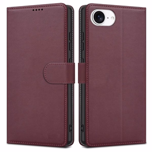 Fancy Wallet rahakottümbris Samsung S741 S26 FE telefonile, bordoopunane