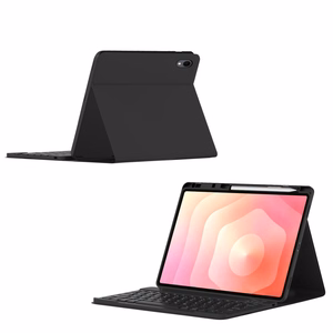 Tech-Protect SC Pen ümbris Bluetooth-klaviatuuriga Samsung Galaxy Tab S12+ 12.4" X840 / X846B jaoks, must