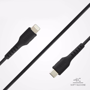 SBS TECABLELIGTC1K USB-C - Lightning kaabel 1m - must