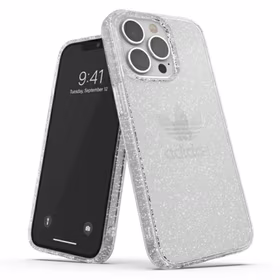 Adidas OR Protective Clear Ümbris Glitter jaoks iPhone 13 Pro / iPhone 13 - läbipaistev hõbedane