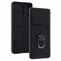 Slide Camera Armor Ümbris jaoks Motorola Edge 60 5G Must