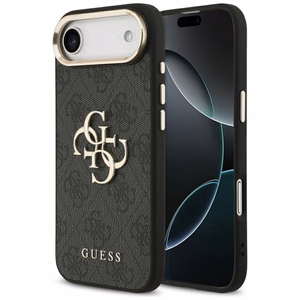 GUESS ümbris jaoks IPHONE 17 Air GUHCP17M4GMGCGR (PU W/ Big 4G Classic Logo) kuldne must