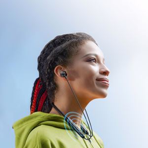 Joyroom JR-D8 Bluetooth juhtmevabad kõrvaklapid koos peapaelaga - mustad