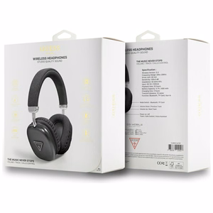 Guess Metallic Triangle Logo Over-Ear Headphones - Must