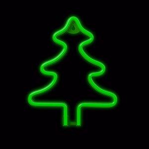 Neon LED CHRISTMAS TREE green FLNE16 Forever Light