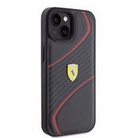 Ferrari FEHCP15SPTWK iPhone 15 6.1" must/must hardcase Twist Metal Logo
