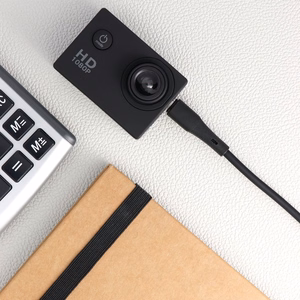 Kaabel USB A to Micro USB Forcell F-Energy QC3.0 2,4A 18W Silikoon 1 m C341 must
