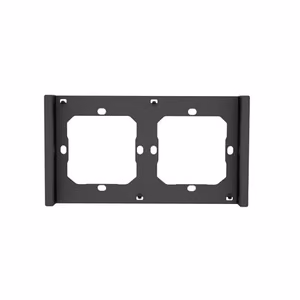 Рамка для двойного выключателя M5 80 SONOFF M5-2C-80-F (графит/чёрный)