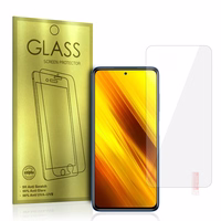 Karastatud klaas Kuldne jaoks XIAOMI POCO X3