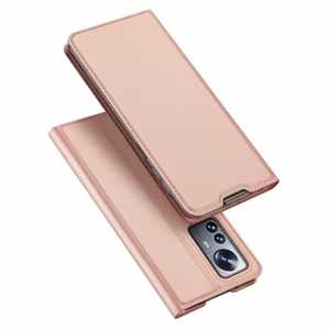 Dux Ducis Skin Pro чехол-книжка для Xiaomi 12 Pro розовый
