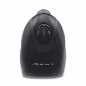 Qoltec 50866 – juhtmega 1D CCD-vöötkoodiskanner, USB, must