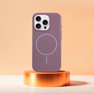 Ümbris jaoks iPhone 17 PRO MAX Läikiv Mag Kate compatible koos MagSafe lilla