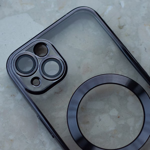 Color Chrome Mag ümbris for iPhone 17 Pro 6,3" must open ring