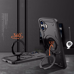 Hybrid Armor Trendy Ümbris with MagSafe jaoks iPhone 16 Plus - Must