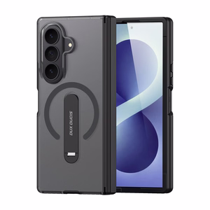 Dux Ducis Kind ümbris seadmele Samsung Galaxy Z Fold 8 Ultra / Z Fold 7, toega, MagSafe-ühilduv – must