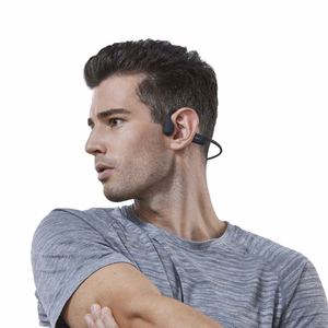 SHOKZ OpenRun peakomplekt juhtmevaba kaelarihmaga spordiks Bluetooth must