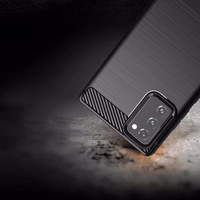 Ümbris jaoks Samsung Note 20 Carbon must