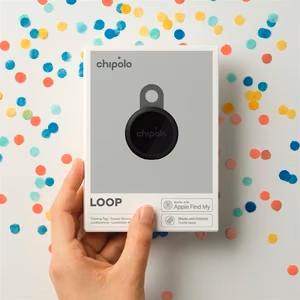 Chipolo LOOP – laetav Bluetooth jälgija silikoonsilmusega iOS & Android, 4col_Charcoal