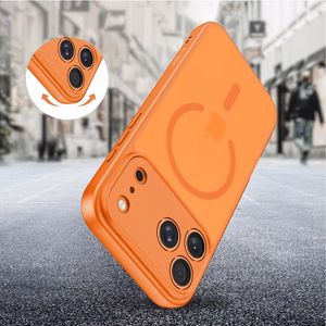 Tech-Protect BasicMag MagSafe Ümbris jaoks iPhone 17 Pro Max - oranž