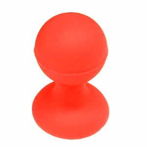 Phone hoidja with a round head - punane